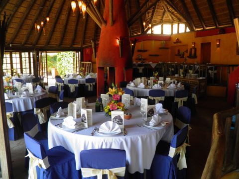 The Crocodile Club Restaurant prepared for the Communion Celebration
