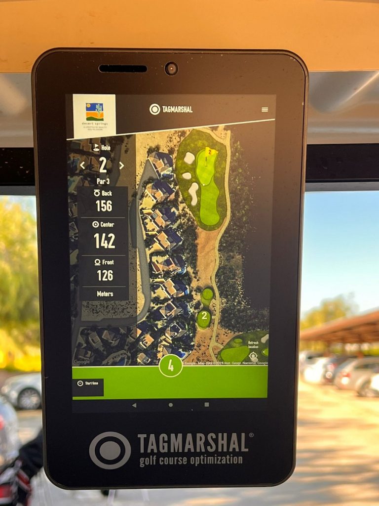 TAGMARSHAL GPS BUGGY SCREEN - WEB